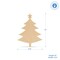 Christmas Tree Wood Cutout Unfinished Multiple Sizes Available, Crafts & Décor | Woodpeckers